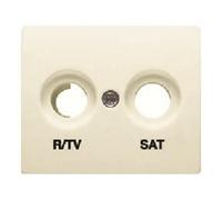 Bjc iris - Tapa toma r/tv-sat serie iris/aura beige