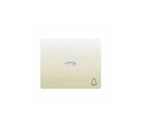 Bjc iris - Tecla pulsador timbre luminoso iris/aura beige