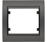 BJC Mega - Marco 1 elemento horizontal/vertical, Negro Ebano Cosso ,22001-NEC