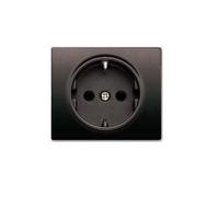 Bjc mega - Tapa base enchufe seguridad mega marron samoa