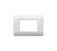 Bjc rehabitat - Placa con bastidor 3 estrecho 1 ancha+1 estrecho blanco