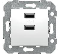 BJC Viva - Cargador USB doble, Blanco ,23580