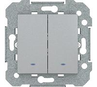 BJC Viva - Doble cruzamiento con difusor luminoso, Plata Luna ,23507-2PLL