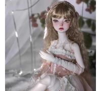 BJD Doll - Muñeca articulada de bola de 1/4 de 44 cm con ropa, zapatos, peluca, maquillaje pintado a mano, regalos del día de San Valentín
