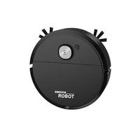 BJdfgE Aspiradora Inteligente for el hogar, Robot barredor con succión automática(Black)