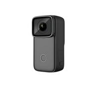 BJdfgE Cámara de acción C200 Pro 4K con Cuerpo portátil 5M Impermeable FHD 6-Axis GYRO Video Body 5G WiFi visión Nocturna Deportes DV(C200 Black)