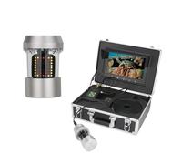 BJdfgE Cámara de vídeo for Pesca submarina MAOTEWANG 9 Pulgadas, 20 m, 50 y 100, buscador Peces, IP68, Resistente al Agua, 38 LED, cámara giratoria 360 Grados(F8300W-2L-50M)