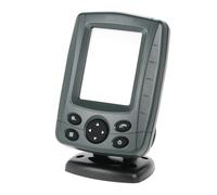 BJdfgE Detector de Peces con Sensor Sonar, localizador Profundidad, ecosonda, Alarma, portátil, Pantalla LCD 3,5", versión en 14 Idiomas