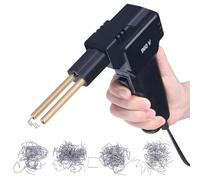 BJdfgE Pistola de soldar plástico 960-VII, Soldador, Grapas, Kit Herramientas for reparación Parachoques Coche, Pistola, Taller(960-V set2)
