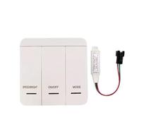 BJdfgE Tira de luces LED con flujo agua corriente DC24 5M y 10M, conjunto lámpara lineal Flexible direccionable píxeles carrera caballos(Natural White-4000K,Controller Only)