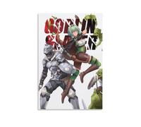BJHIHSX Anime Goblin Slayer And High Elf Arcger Poster Pintura Decorativa Lienzo Arte de Pared Salón Póster Dormitorio Pintura 40 x 60 cm (40 x 60 cm)