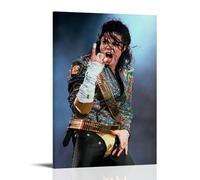BJHIHSX Dancer Star Michael Jackson Arte de Pared Impresión de Imagen Moderna Habitación Familiar Decoración 12 x 18 Pulgadas (30 x 45 cm)