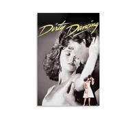 BJHIHSX Dirty Dancing - Póster decorativo de abanico en blanco y negro para pared, póster de pared e impresión artística moderna para dormitorio familiar, pósteres de 12 x 18 pulgadas (30 x 45 cm)