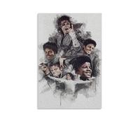 BJHIHSX Michael Jackson Dancer Black White Painting Art Arte de Pared Impresión de Imagen Moderna Habitación Familiar Decoración 12 x 18 Pulgadas (30 x 45 cm)