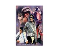 BJHIHSX Michael Jackson Painting Arte Clásico Arte Arte Mural Impresión Moderna Habitación Familiar Decoración 12 x 18 Pulgadas (30 x 45 cm)