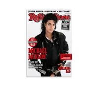 BJHIHSX Michael Jackson Póster Arte de Pared Impresión Imagen Moderna Decoración de Habitación Familiar 12 x 18 Pulgadas (30 x 45 cm)
