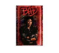 BJHIHSX Músico Michael Jackson Arte Mural Impresión de Imagen Moderna Habitación Familiar Decoración 12 x 18 Pulgadas (30 x 45 cm)