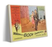 BJHIHSX Póster decorativo de la película La invasión de los ladrones de cuerpos, lienzo decorativo para pared e impresión artística moderna para decoración de dormitorio familiar, 40 x 60 cm