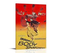 BJHIHSX Póster decorativo de personajes de la invasión de los ladrones de cuerpos de la película, lienzo para pared e impresión artística moderna para decoración de dormitorio familiar, 40 x 60 cm