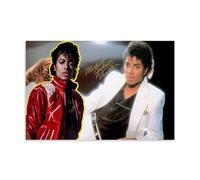 BJHIHSX Star Michael Jackson Group Picture Arte de pared Impresión de imagen moderna habitación familiar decoración 30 x 45 cm
