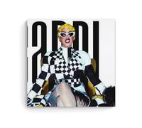 BJHIHSX The Singer Cardi B Collection Fanart - Impresión artística de pared con imagen moderna para habitación familiar, 20 x 20 pulgadas (50 x 50 cm)