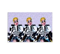 BJHIHSX The Singer Cardi B Collective Fanart Arte de Pared Impresión de Imagen Moderna Decoración para Habitación Familiar, 40 x 60 cm
