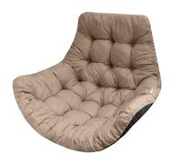 Bjird - Cojín de Silla de Hamaca 100x120 cm, Beige (Oxford), Columpio Silla Cojín de Respaldo, Cojines de Exterior/Interior