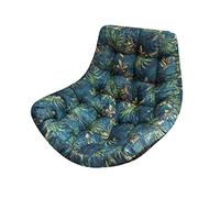 Bjird - Cojín de Silla de Hamaca 100x120 cm, Hierba Verde, Columpio Silla Cojín de Respaldo, Cojines de Exterior/Interior