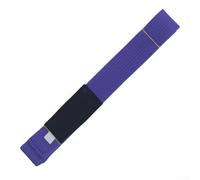 BJJ Cinturón para Jiu Jitsu Brasileño con Manga de Rayas Facilitando la Identificación de Rango en Clases Grupo y Taladros (A1 Morado)