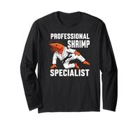 BJJ Professional Shrimp Specialist Funny Jiu Jitsu Grappling Manga Larga