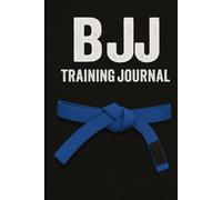 BJJ Training Journal: Notebook to Log Techniques, Goals & Rolling Notes