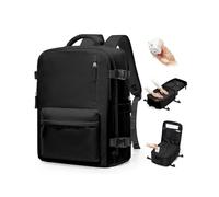 BJLFS Mochila Viaje al Vacio con Bomba Mochila Viaje Cabina Avion 40x30x20 Ryanair Mujer Equipaje de Mano 40x30x20 Wizzair Vueling Easyjet Bolsa de Viaje Hombre Mochilas para Computadoras portátiles