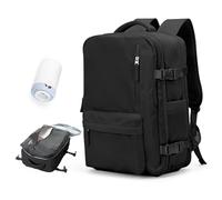 BJLFS Mochila Viaje al Vacio con Bomba Mochila Viaje Cabina Avion 40x30x20 Ryanair Mujer Equipaje de Mano 40x30x20 Wizzair Vueling Easyjet Bolsa de Viaje Hombre Mochilas para Computadoras portátiles