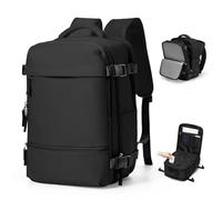 BJLFS Mochila Viaje Cabina Avion 40x30x20 Ryanair con Vacio Mochila al Vacio con Bomba Equipaje de Mano 40x30x20 Wizzair Mujer Bolsa de Viaje 40x20x25 Vueling Mochilas para Computadoras portátiles