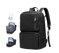 BJLFS Mochila Viaje Cabina Avion 40x30x20 Ryanair con Vacio Mochila al Vacio con Bomba Equipaje de Mano 40x30x20 Wizzair Mujer Bolsa de Viaje 40x20x25 Vueling Mochilas para Computadoras portátiles