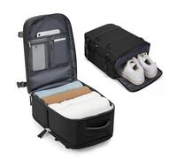 BJLFS Mochila Viaje Cabina Avion 40x30x20 Ryanair Equipaje de Mano Air Europa Maleta 40x30x20 Wizzair Equipaje de Mano Ryanair Mochila Avion 40x20x30 Vueling para Portátiles de 14 Pulgadas