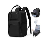 BJLFS Mochila viaje cabina avion 40x30x20 Ryanair Wizzair Mochila al Vacío Equipaje de Mano 40x20x25 Ryanair Vacío Mochila de Viaje para Mujer 45x36x20 Easyjet maletas de viaje cabina Negro