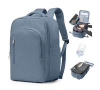 BJLFS Mochila viaje cabina avion 40x30x20 Ryanair Wizzair Mochila al Vacío Equipaje de Mano 40x20x25 Ryanair Vacío Mochila de Viaje para Mujer 45x36x20 Easyjet maletas de viaje cabina Azul Real