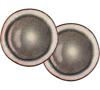 Björn Bandeja de servicio IRIS Ø32cm - 2 Piezas - Marrón salvaje