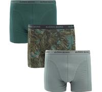 Björn Borg Boxers 3 Pack Stretch - Talla - Hombre - Ropa - Body Fit - Algodón, verde, XXL