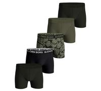 BJÖRN BORG Calzoncillo boxer caqui / negro / blanco M caqui / negro / blanco