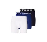 BJÖRN BORG Calzoncillo deportivo azul oscuro / negro / blanco S azul oscuro / negro / blanco