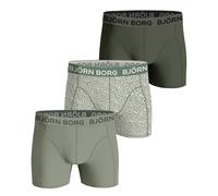 Björn Borg Calzoncillos Hombre,3er Paquete - Algodón Stretch Boxer,Big Logo ,Un