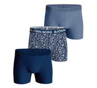 Björn Borg Calzoncillos Hombre,3er Paquete - Algodón Stretch Boxer,Big Logo ,Un