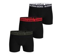 Björn Borg Calzoncillos Hombre,3er Paquete - Algodón Stretch Boxer,Big Logo ,Un