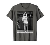 Björn Borg en acción en el torneo de tenis de Wimbledon 1980 Camiseta