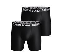 Björn Borg Pack de 2 calzoncillos tipo bóxer deportivos de microfibra elástica