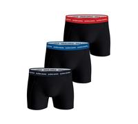 Björn Borg - Pack de 3 calzoncillos bóxer negros de algodón elástico