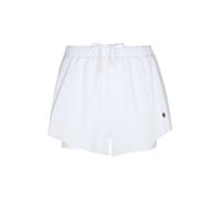 BJÖRN BORG Pantalones cortos de tenis ACE 2in1 para mujer blanco | XL