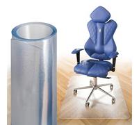 Björn&Schiller Protector de Suelo de 100 x 120 cm, Protector de Escritorio, Transparente, Antideslizante, para Silla de Oficina, Grosor de 1,5 mm (Transparente 50 x 70cm)